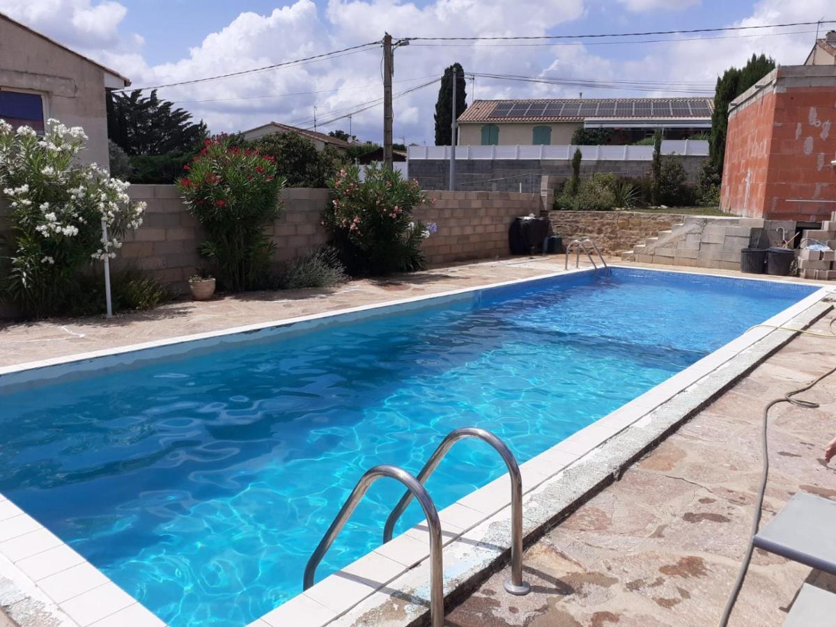 Les Olivades Bed & Breakfast Magalas Luaran gambar